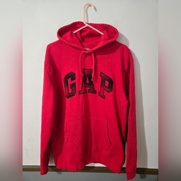 GAP Other - GAP Sweatshirt Pullover Hoodie Men's Size Medium Red